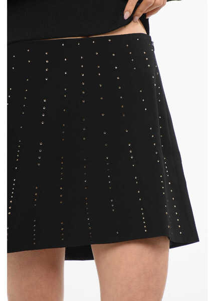 Fuste scurte Viktor & Rolf Swarovski Mini Skirt Black Femei (BM 17483968) 3