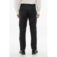Pantaloni eleganti pentru Barbati pagina 2 - Pantaloni eleganti CORNELIANI Cc Collection Solid Color Wool And Silk Cerim.reset Pants Wi Black Barbati (BM 17483986) - B-mall.ro