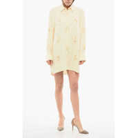 Rochii scurte Tulle Long Bed Of Bows Shirt Femei