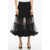 Viktor & Rolf Tulle Volant Burst Into Blossom Skirt Black