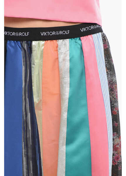 Fuste lungi Viktor & Rolf Multicolored Striped Wasteful Wearing Skirt Multicolor Femei (BM 17484133) 3