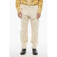 Blugi drepti Versace Relaxed Fit Denims With Medusa Logo Detail 20,5Cm