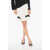 Viktor & Rolf Bow & Slit Mini Skirt With Contrasting Bows White