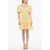 Viktor & Rolf Volant Kiss Me Darling Dress With Puffed Sleeves Yellow
