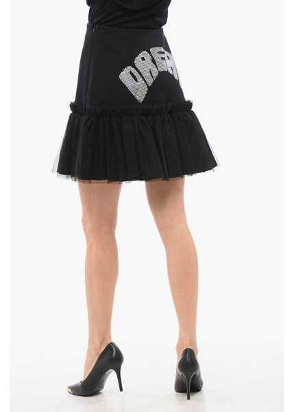 Fuste casual Viktor & Rolf Dream Mini Skirt With Tulle Volant Black Femei (BM 17484190) 2