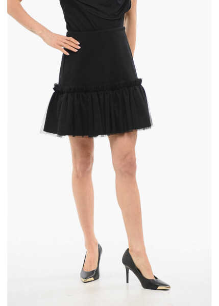 Fuste casual Viktor & Rolf Dream Mini Skirt With Tulle Volant Black Femei (BM 17484190) 1