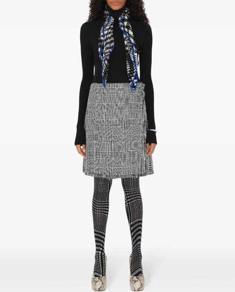 Esarfe Burberry Turtleneck Sweater With Scarf Detail Black Femei (BM 17484301) 2