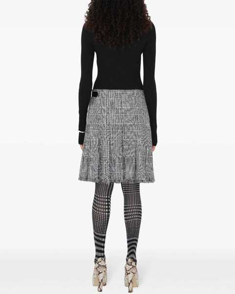 Esarfe Burberry Turtleneck Sweater With Scarf Detail Black Femei (BM 17484301) 4