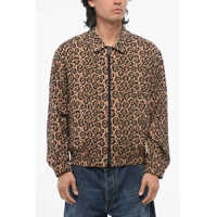 Bomber jacket Emporio Unlined Reversible Bomber Jacket With Animal Pattern Barbati