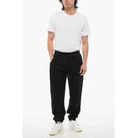 Pantaloni de trening pentru Barbati pagina 4 - Pantaloni de trening Saint Laurent Cuffed Fleeced Cotton Sweatpants With Nylon Detail Black Barbati (BM 17484310) - B-mall.ro