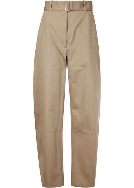 Pantaloni casual STUDIO NICHOLSON Twill Doring Pants BEIGE Femei (BM 17484340) 1