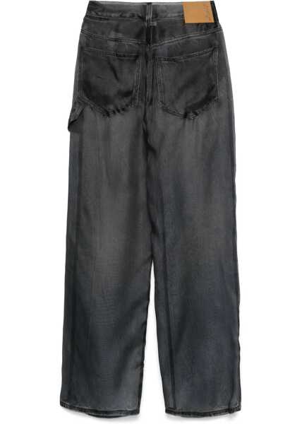 Pantaloni casual HAIKURE Winona Organza Pants BLACK Femei (BM 17484346) 2