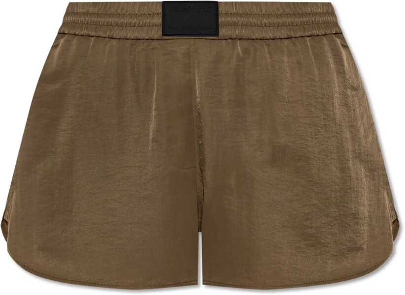 Pantaloni scurti HELMUT LANG Boxer Shorts With Pleats MILITARY GREEN Femei (BM 17484358) 1