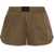 HELMUT LANG Boxer Shorts With Pleats MILITARY GREEN