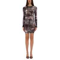Rochii casual "Scribble Twisted" Dress Femei