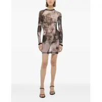 Rochii casual "Scribble Twisted" Dress Femei