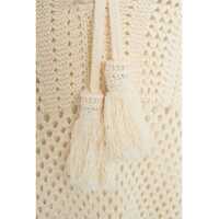 Imbracaminte AKEP Dama - Pulovere AKEP Hooded crochet sweater Beige Femei (BM 17484421) - B-mall.ro