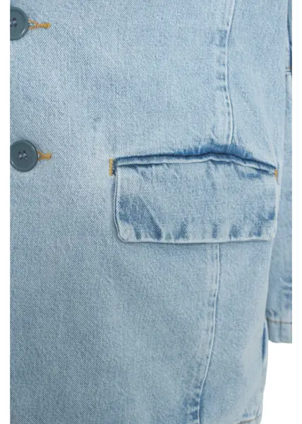 Sacouri Liu Jo Denim blazer Blue Femei (BM 17484469) 5