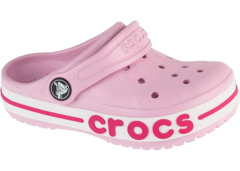 Slapi Crocs Bayaband Kids Clog T Pink Baieti (BM 17484517) 1