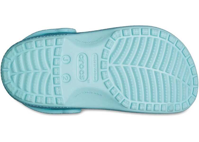 Papuci Crocs Classic Frozen Elsa Clog Kids Blue Fete (BM 17484532) 4