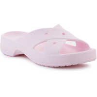 Slapi Cl Cross Strap Pink Milk Femei