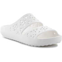 Slapi Classic Floral Cutout sandal Chalk Femei