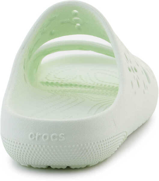 Slapi Crocs Classic Floral Cutout sandal Jade Tint Green Femei (BM 17484748) 5