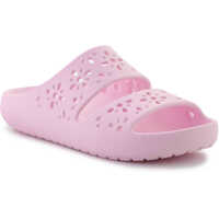 Slapi Classic Floral Cutout sandal Pink Milk Femei