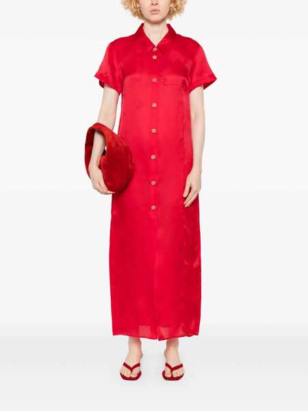 Rochii elegante Khaite Effy dress Fuchsia Femei (BM 17484861) 2