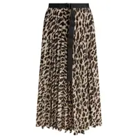 Fuste casual Leopard Print Skirt Femei