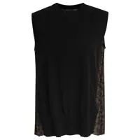 Bluze Leopard Print x Knit Pullover Femei