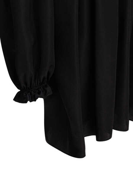 Bluze Balenciaga Lace-up blouse Black Femei (BM 17484996) 4