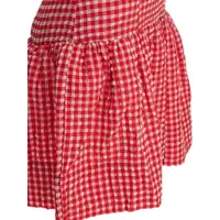 Rochii elegante Ganni Dama - Rochii elegante Ganni Mini dress with ruffles Red Femei (BM 17485095) - B-mall.ro