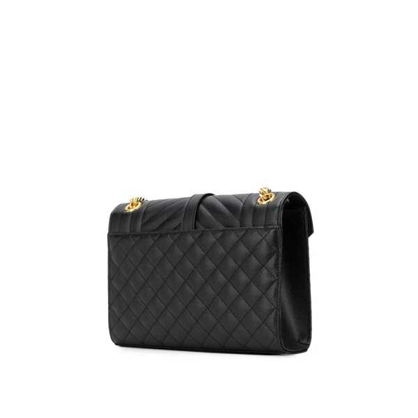 Genti de mana Saint Laurent Saint Laurent Envelope Medium Bag Black Femei (BM 17485104) 2