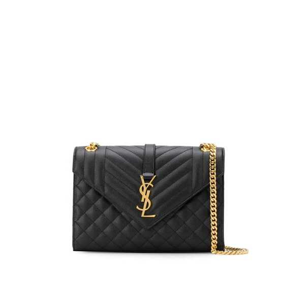 Genti de mana Saint Laurent Saint Laurent Envelope Medium Bag Black Femei (BM 17485104) 3