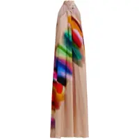 Rochii elegante ESSENTIEL ANTWERP HALINKI MULTICOLORED LONG DRESS Femei