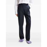 Imbracaminte ESSENTIEL ANTWERP Dama - Pantaloni office ESSENTIEL ANTWERP ESSENTIEL ANTWERP HERB BLUE PINSTRIPE TROUSERS Blue Femei (BM 17485140) - B-mall.ro