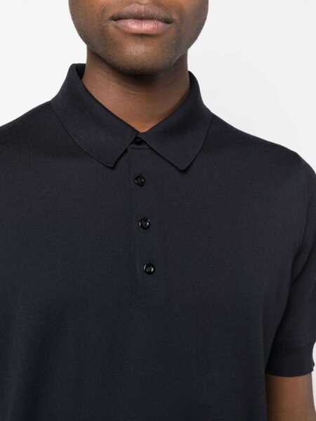 Tricouri Polo Goes Botanical Goes Botanical Polo Shirts BLUE Barbati (BM 17486667) 5