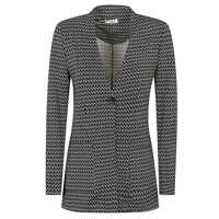 Geci Siyu Printed Single-Breasted Jacket Femei