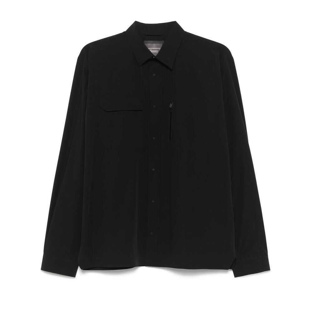 Camasi Herno Herno Shirts Black Barbati (BM 17487036) 1