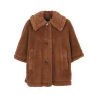 Geci Max Mara Wool Buttoned Cape Femei