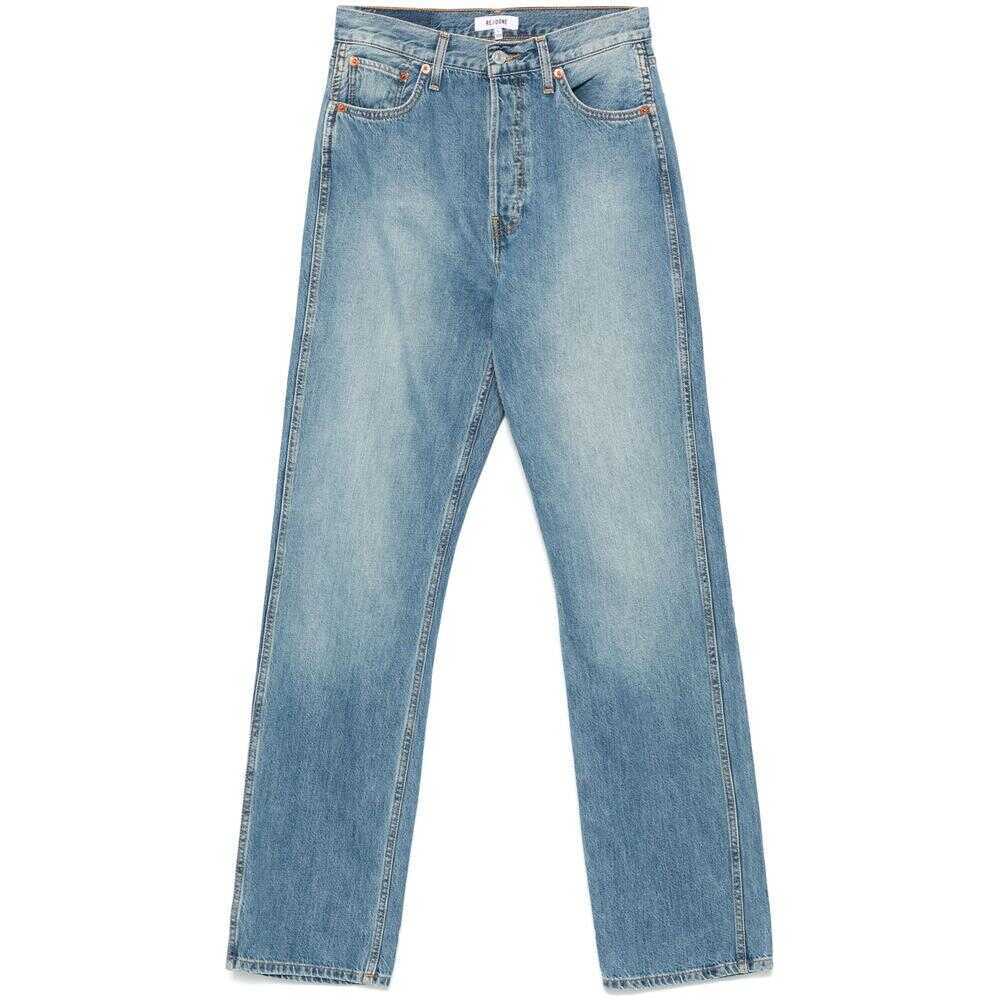 Blugi RE/DONE Re/Done Denim BLUE Femei (BM 17487555) 1