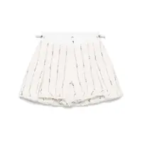 Pantaloni casual Sacai Tweed Shorts Femei