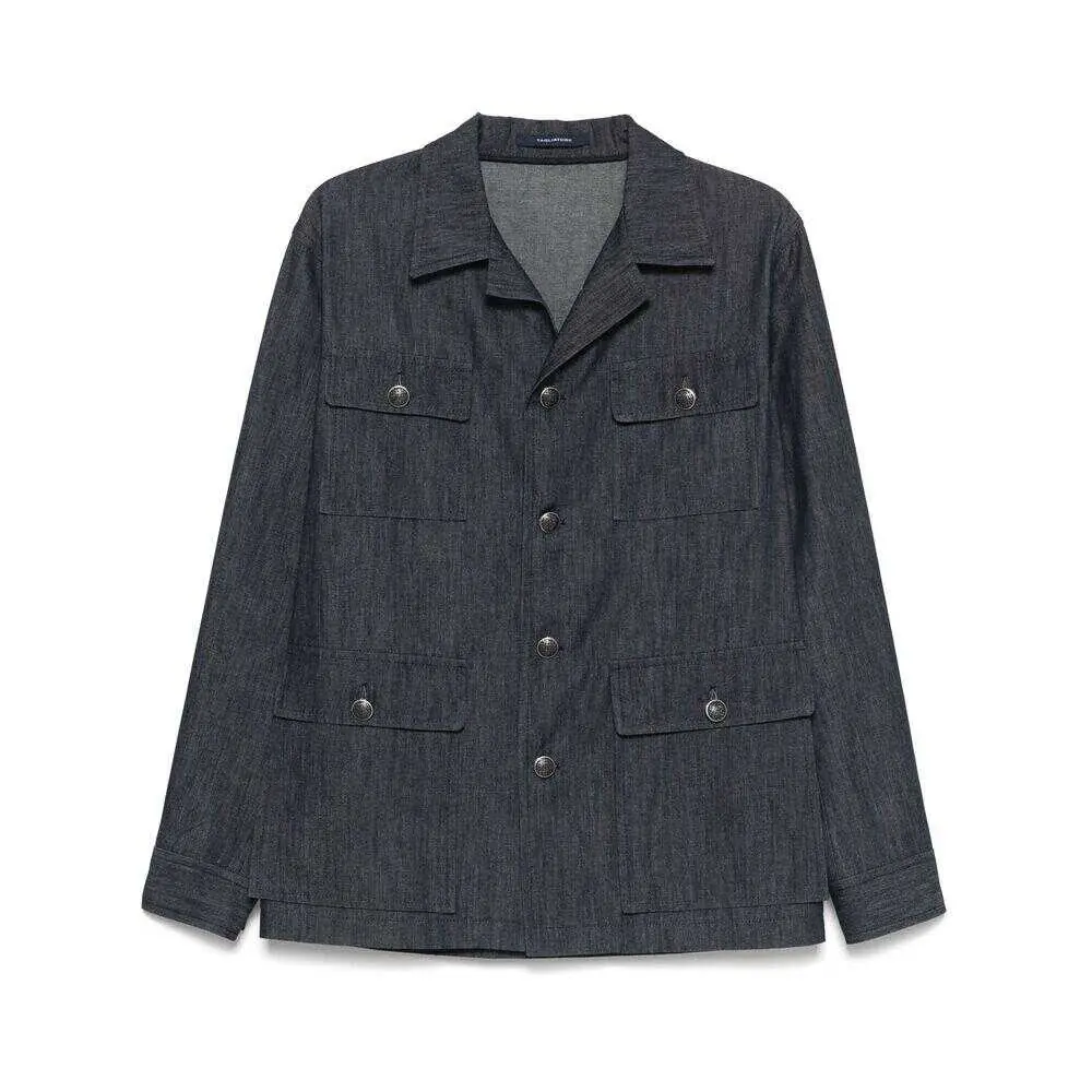 Geci Tagliatore Tagliatore Jackets BLUE Barbati (BM 17490585) 1