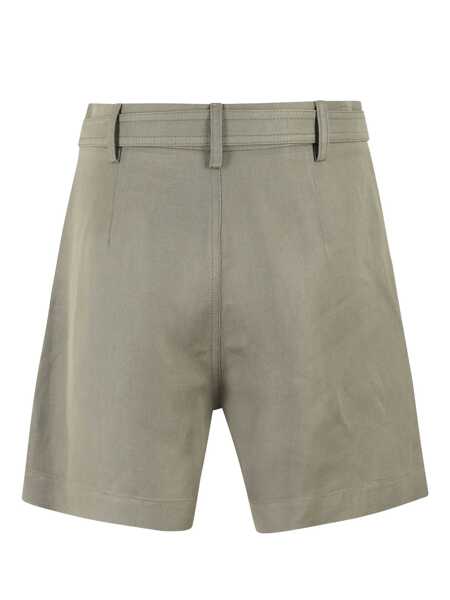 Pantaloni casual TELA Tela Shorts GREEN Femei (BM 17490618) 2