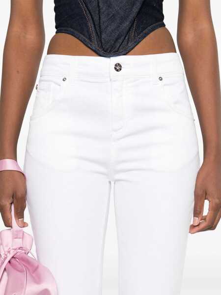 Blugi Blumarine Blumarine Jeans WHITE Femei (BM 17490687) 5