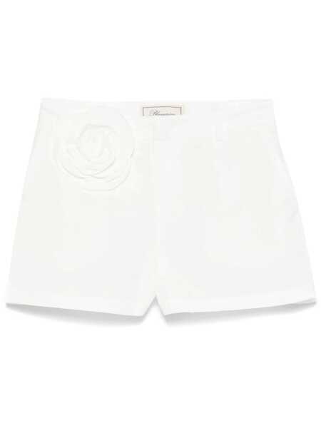 Pantaloni casual Blumarine Blumarine Shorts WHITE Femei (BM 17490690) 1