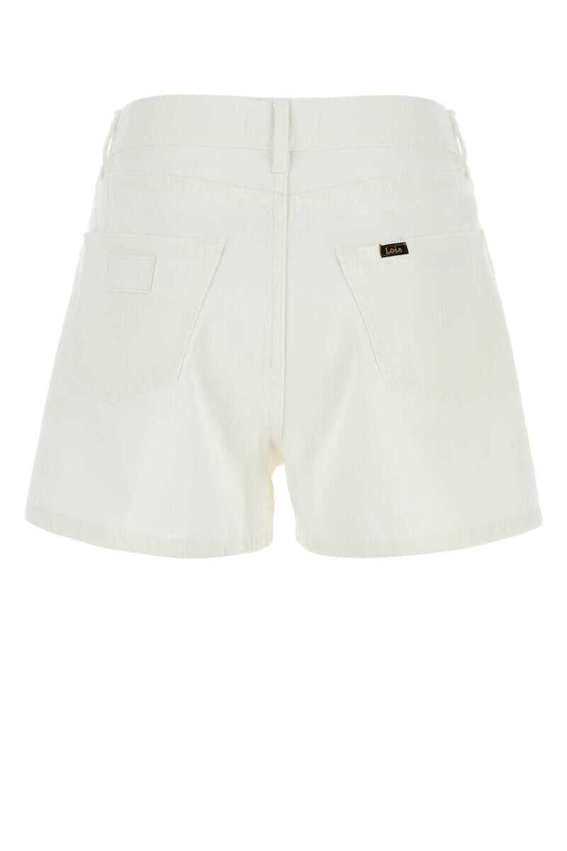 Pantaloni casual Lois Lois Shorts WHITE Femei (BM 17491026) 2