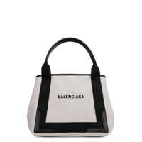 Genti de mana Balenciaga Navy Cabas Small Tote Bag Femei