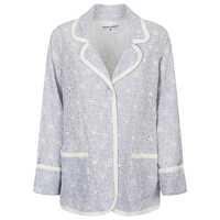 Geci Front Street 8 Embroidered Cotton Jacket Femei